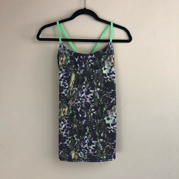 Lululemon Tropical Floral Dancing Warrior Tank Top - Picture 3 of 8